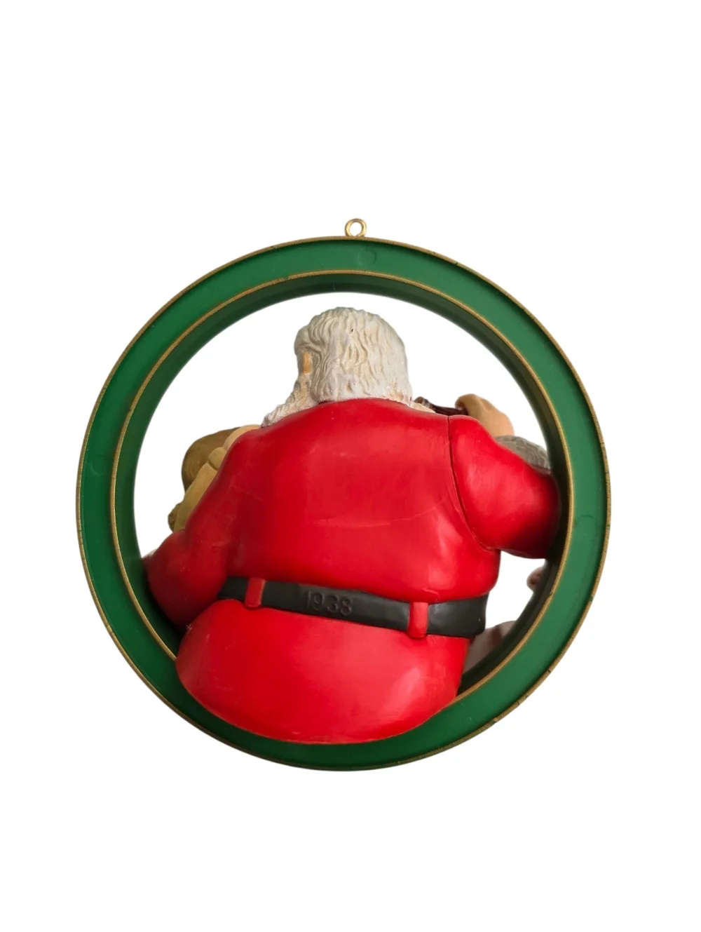 Vintage Coca-Cola Christmas Ornament 1998 Santa 